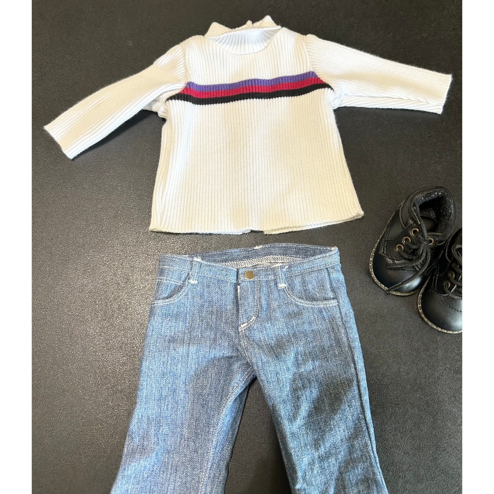 American Girl Pleasant Company Blue Jean Basics II Outfit 1999 Y2K Vintage Retro - Picture 2 of 8